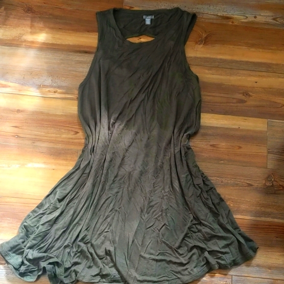 aerie Dresses & Skirts - Aerie dark green dress. Size L/XL